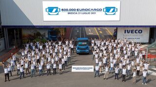 Iveco celebra el Eurocargo número 600.000 fabricado en su planta de Brescia