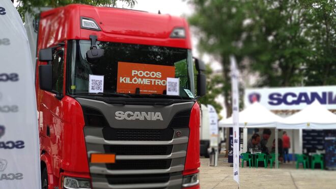 Excavación Colonial Privilegio Scania participa en la Feria Nacional de Vehículos Industriales de Ocasión